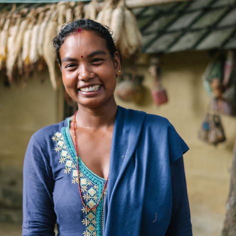 Bimala Chaudhary - Mom and Nutrition Champion in Nepal