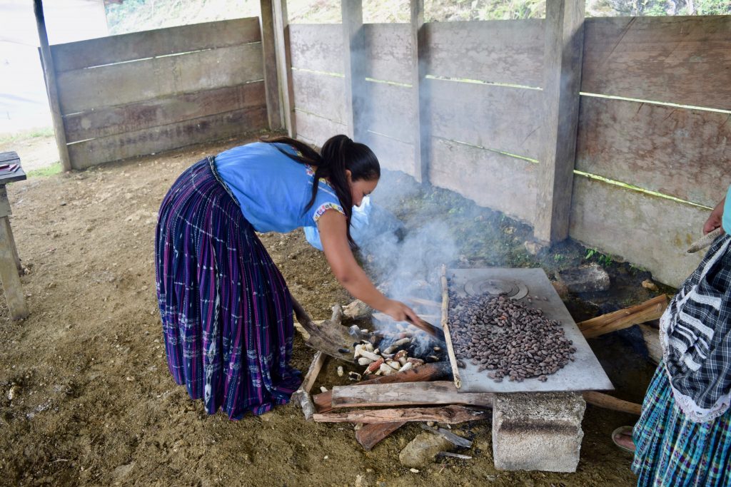 : Teresa Cho, a teacher, who is now supplementing her income with cacao production