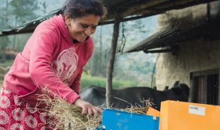 Radhika Bolakhe, a smallholder farmer in Nepal